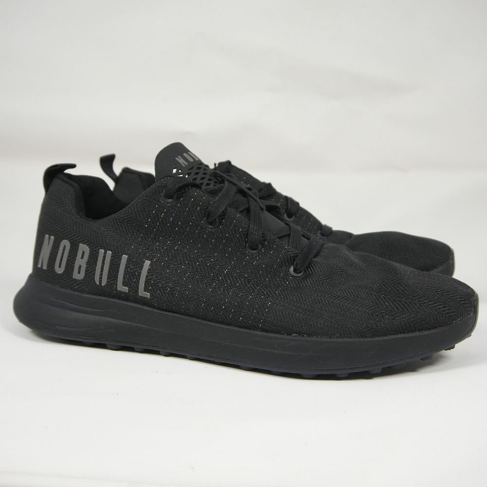 NOBULL Matryx Golf Shoe Mens 12 Black Low Top Athletic Sneakers Training Shoe